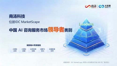 IDC MarketScape評(píng)估報(bào)告 商湯科技領(lǐng)跑中國(guó)AI咨詢服務(wù)市場(chǎng)，彰顯技術(shù)與戰(zhàn)略雙重實(shí)力